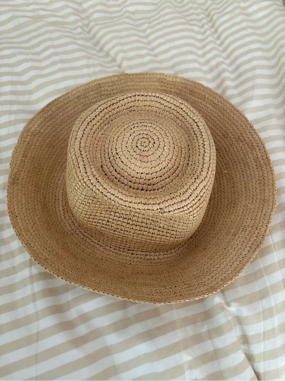 Madewell Straw Sun Hat - Natural Tan size S|M